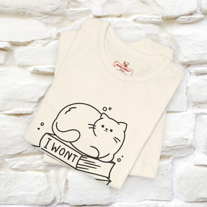 "I Won't Be Missing You" Cute Cat T-Shirt for Men & Women | 100% Cotton* 🐾