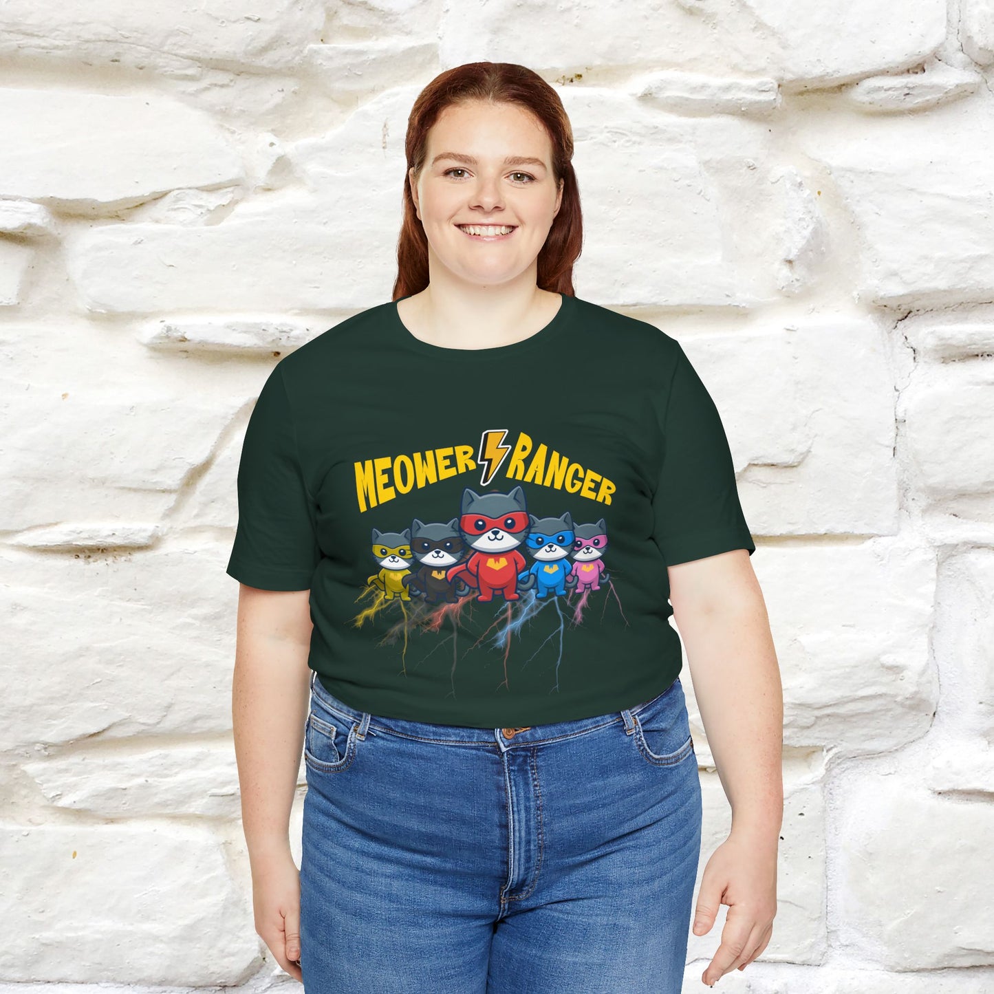 ''Meower Ranger''| CatT-Shirt | Nunu&Miao Studio
