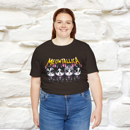 Meowtallica T-Shirt | Rock-Inspired Cat Tee for Men & Women | 100% Cotton*