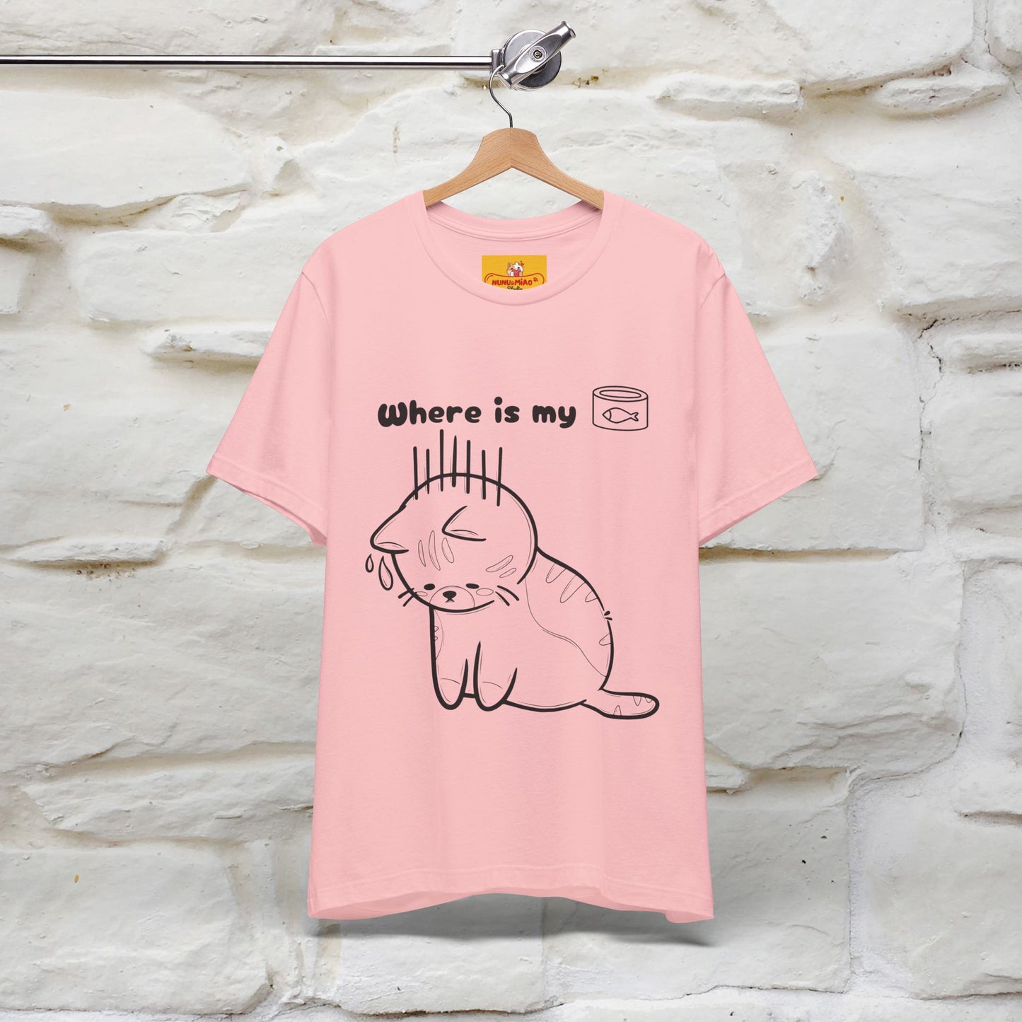 "Where Is My Tuna?" Cat T-Shirt | Nunu&Miao Studio