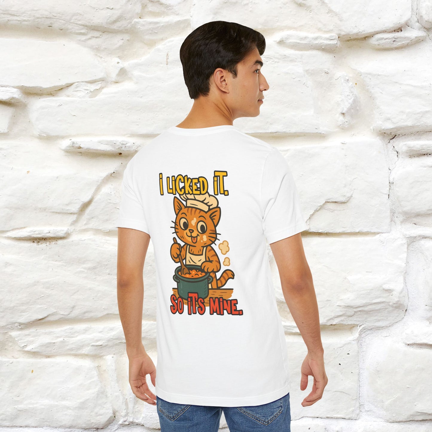 "I Licked It. It's Mine  " |Cat T-Shirt | Nunu&Miao Studio