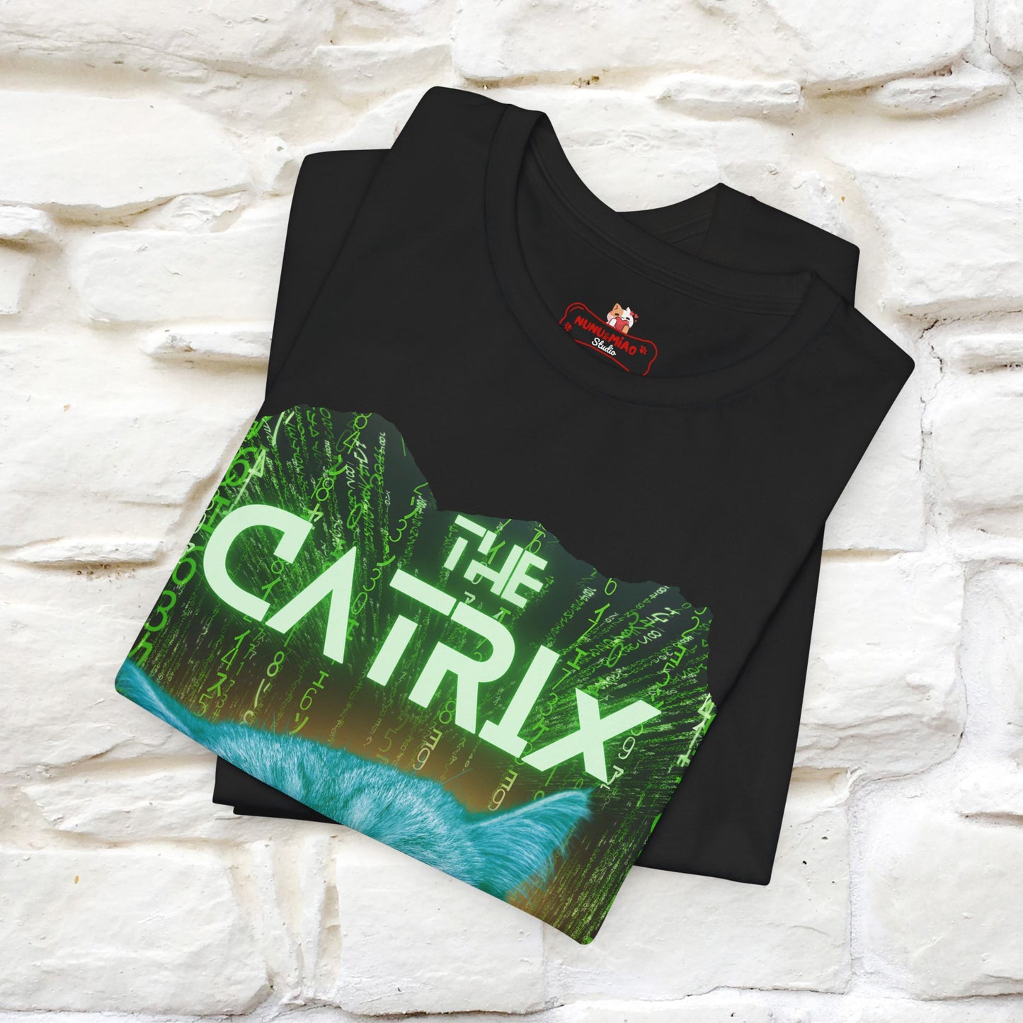 The Catrix: What Will You Choose? Cat T-Shirt for Men & Women | 100% Cotton* Matrix-Inspired Tee