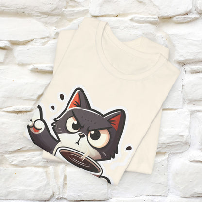 "What" Cat T-Shirt for Men & Women | 100% Cotton* | Cattitude Tee