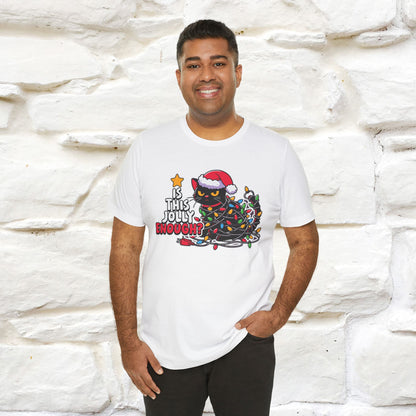 “Is This Jolly Enough?” | Cat T-Shirt | Nunu&Miao Studio