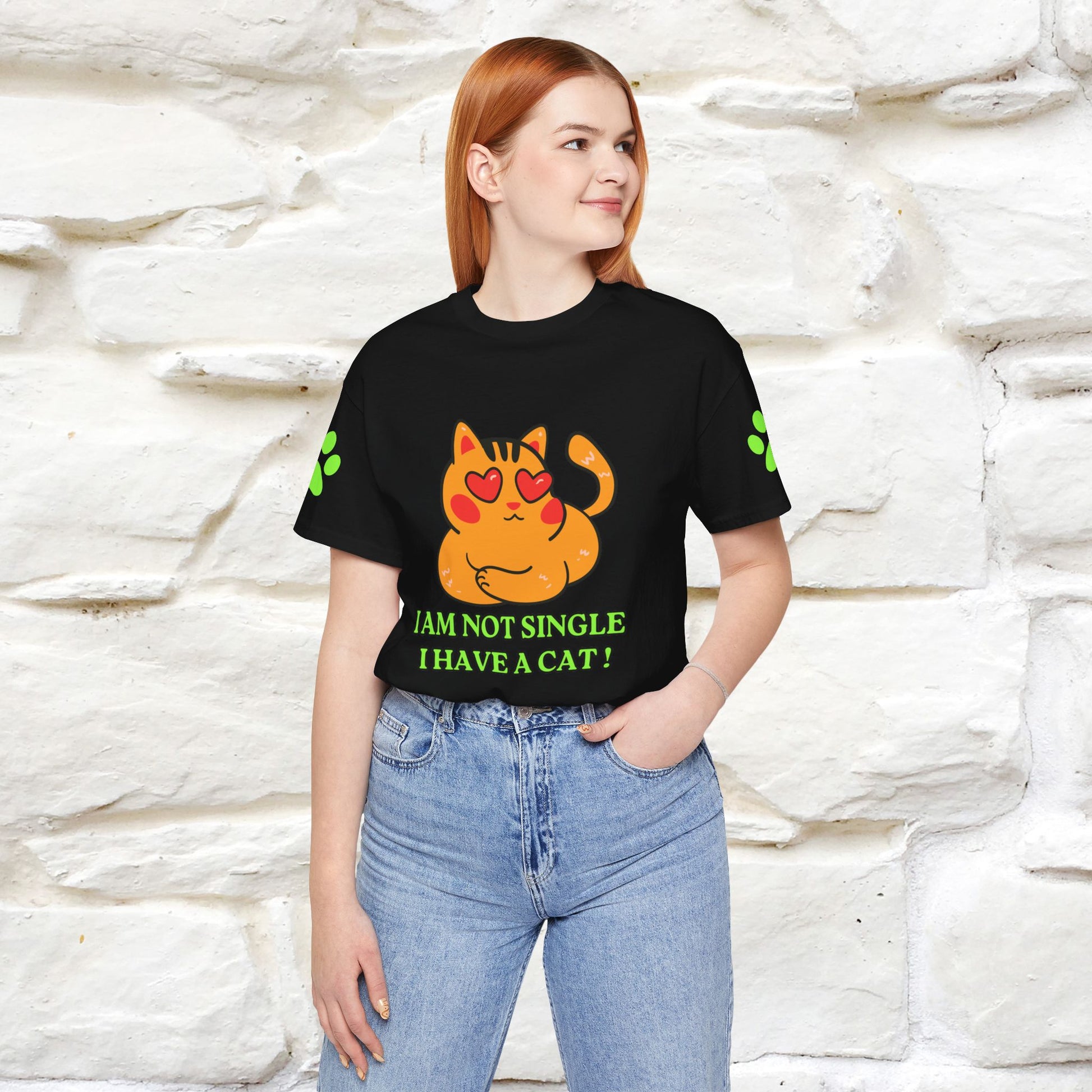 ''I’m Not Single, I Have a Cat'' |Cat Shirt | Nunu&Miao Studio - Nunu&Miao Studio