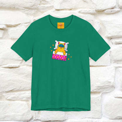 "I Am Sorry I Have Plans With My Bed" |  Cat T-Shirt | Front & Back Design | Nunu&Miao Studio