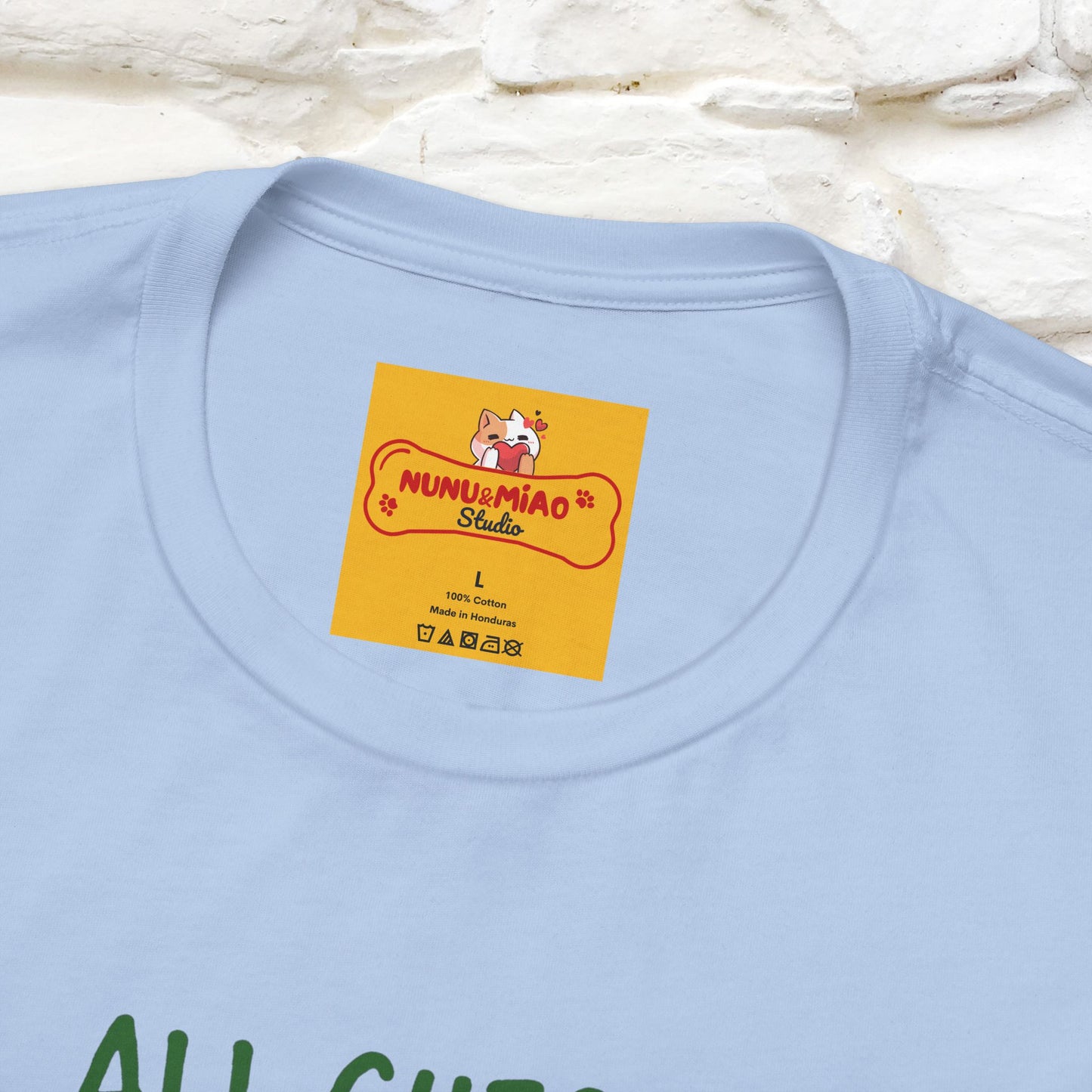 "All Guest Must Be Approved By The Cat - NO,MAYBE" Cat T-shirt |Nunu&Miao Studio
