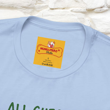 "All Guest Must Be Approved By The Cat - NO,MAYBE" Cat T-shirt |Nunu&Miao Studio