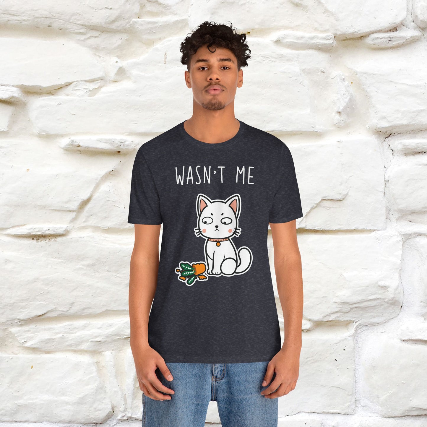 "Wasn't Me" Cat T-shirt for Men & Women | 100% Cotton 🐾