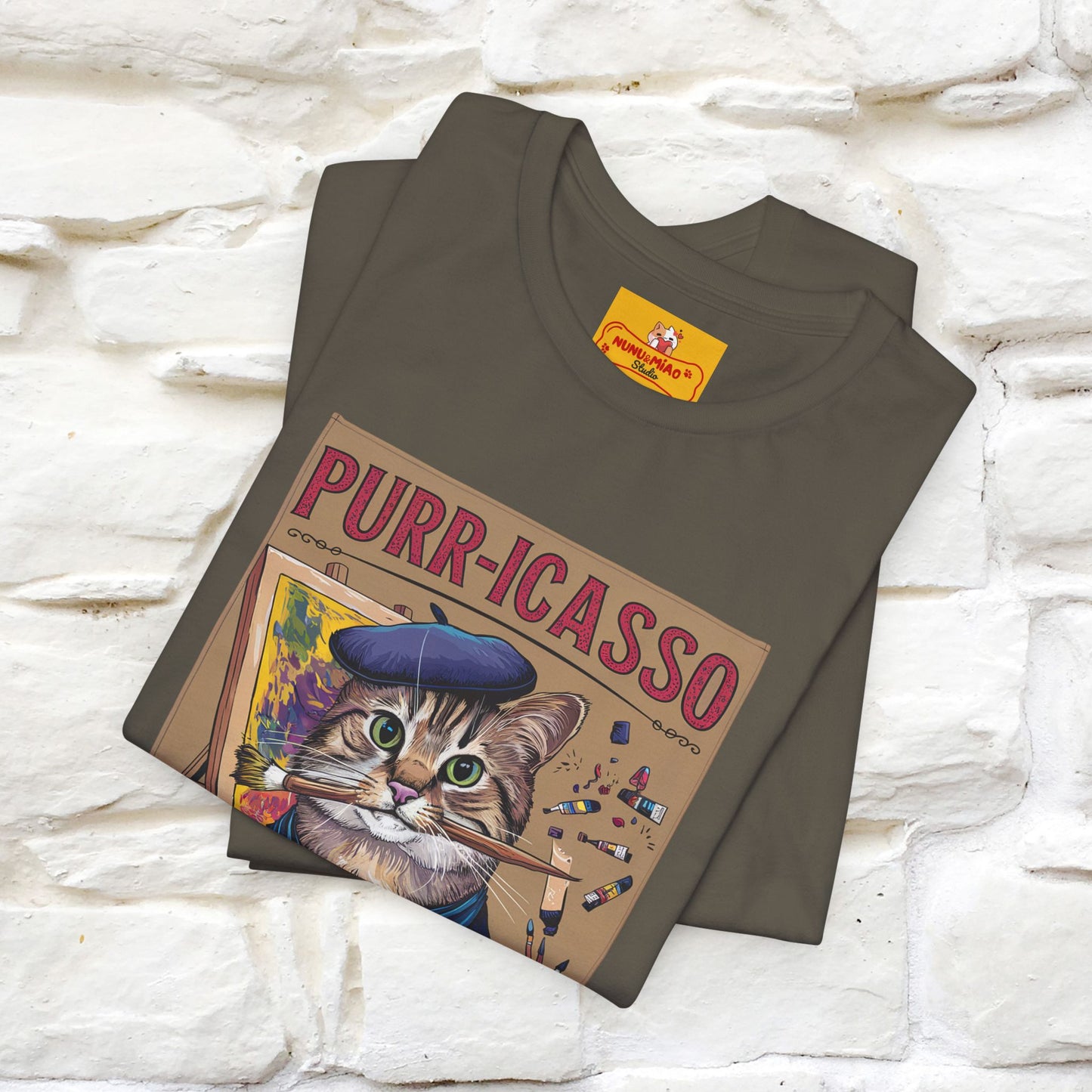 ''Purr-Icasso Masters Of Meows'' | CatT-Shirt | Nunu&Miao Studio