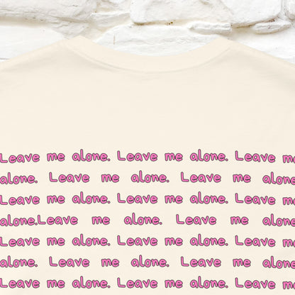 ''Leave Me Alone'' Cat T-Shirt | Nunu&Miao Studio