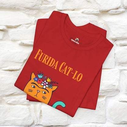 "Furida Cat-Lo'' Cat T-Shirt for Men & Women | 100% Cotton*🐾