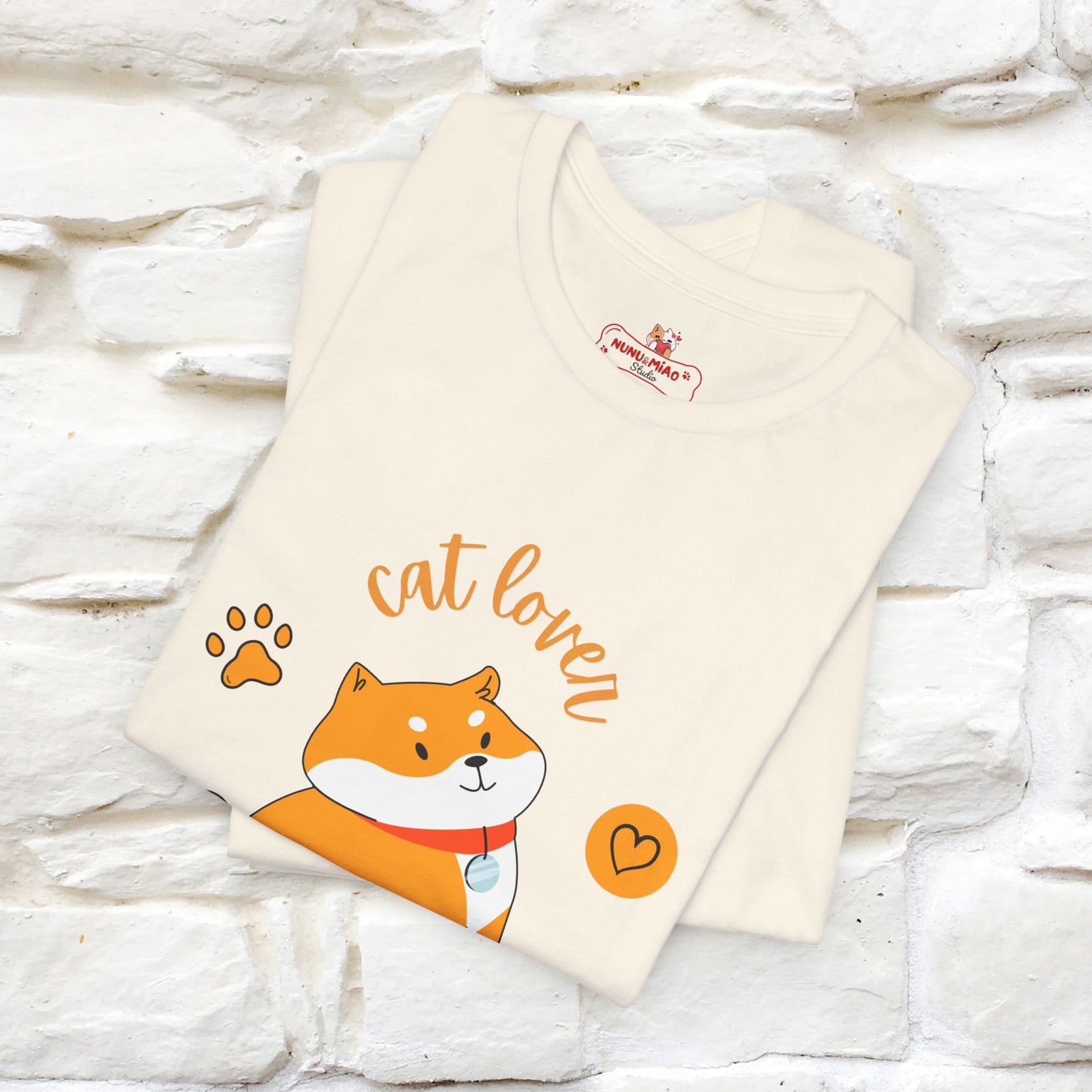 "Cat Lover" T-Shirt for Men & Women | 100% Cotton* | Purrfect Gift for Cat Enthusiasts