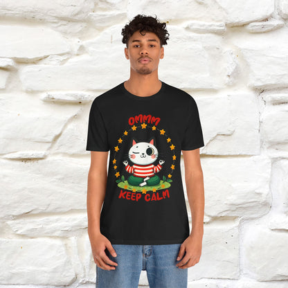 ''Ommm, Keep Calm'' Cat T-Shirt | Nunu&Miao Studio