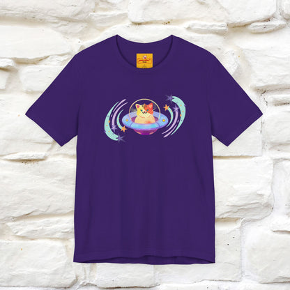 "Stay Positive'' Cat T-Shirt | Front & Back Design | Nunu&Miao Studio