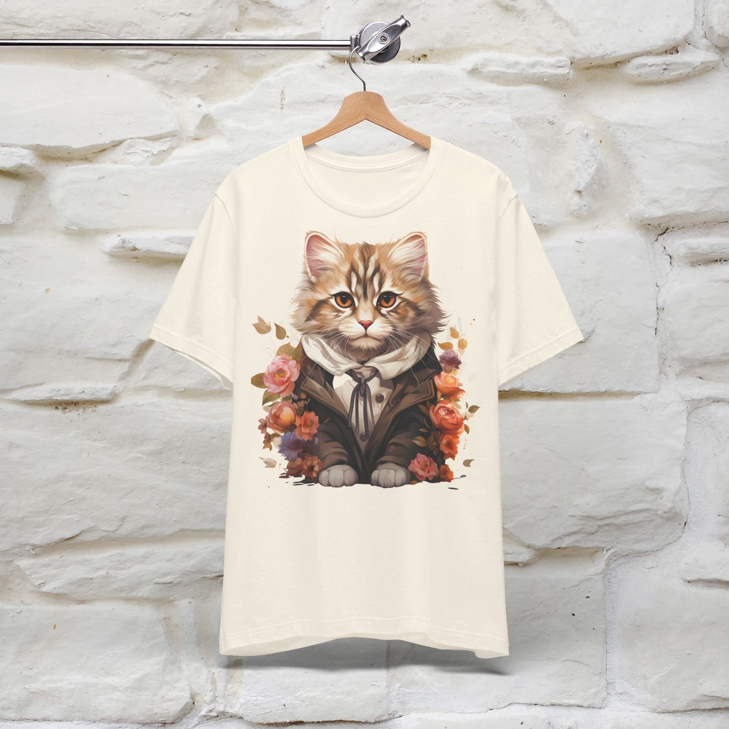 ''Charismatic'' Cat T-shirt for Women 100% Cotton* - Nunu&Miao Studio