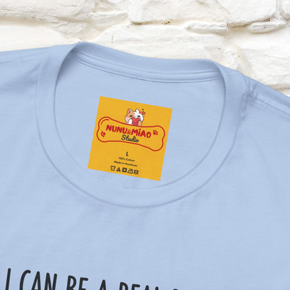 "I Can Be a Real Devil Before My Coffe" Funny T-shirt |Nunu&Miao Studio