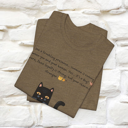 "The Cat's Tarot: Secrets Revealed" Cat T-Shirt for Men & Women | 100% Cotton*