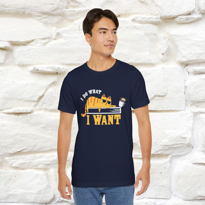 "I Do What I Want" Cat T-Shirt | Nunu & Miao Studio