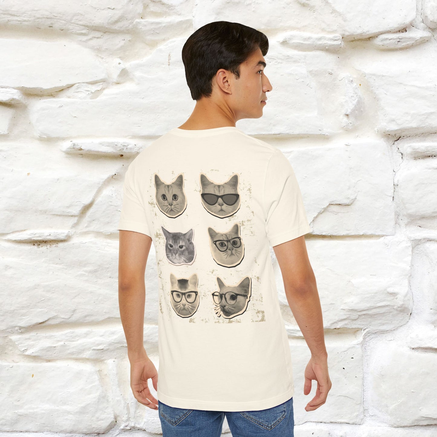 ''Vintage Cat''  Cat T-Shirt | Nunu&Miao Studio