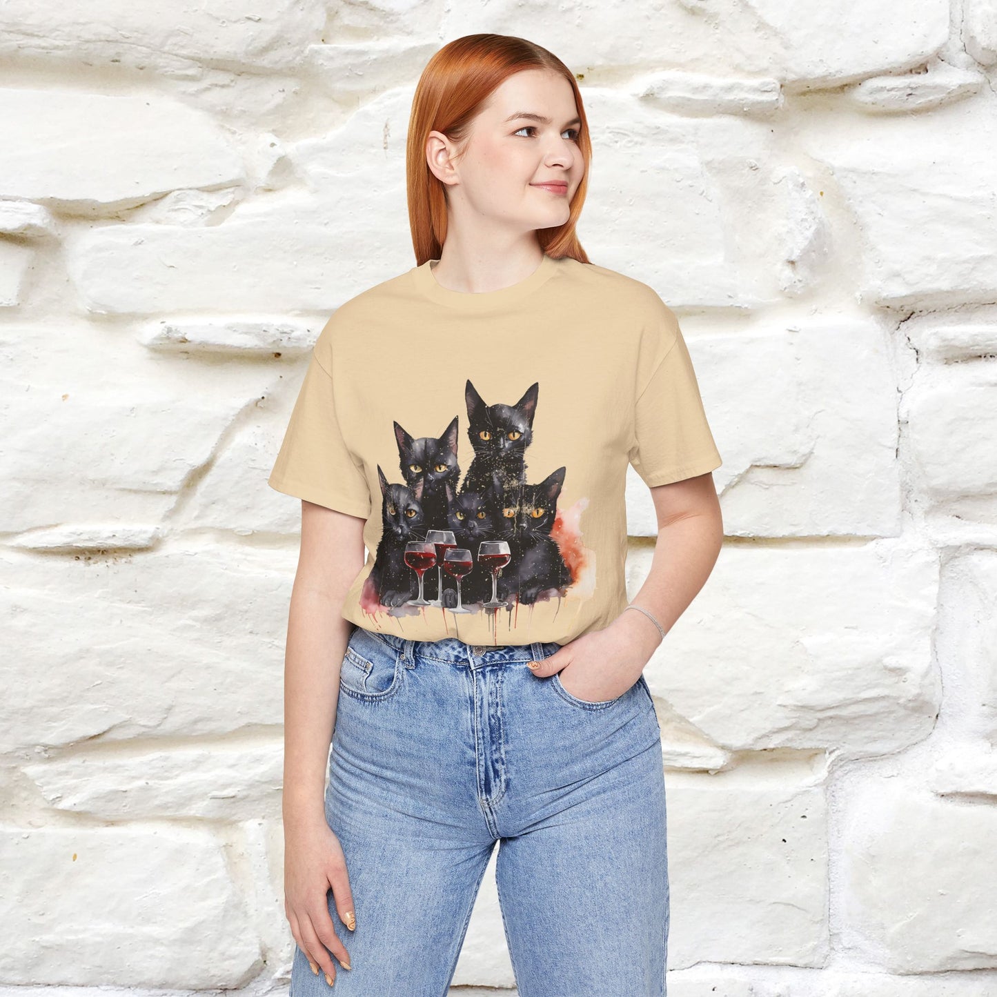 "Black Catty Cocktails" T-Shirt for Men & Women | 100% Cotton*