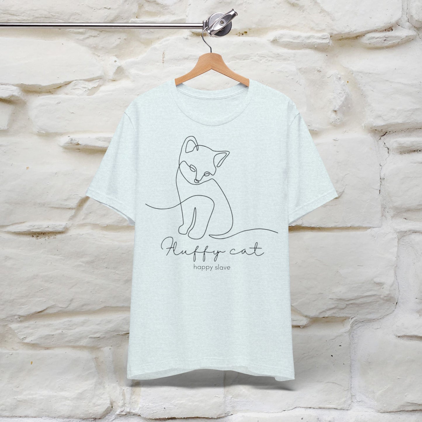 Happy Cat, Happy Slave: Quirky Cat T-Shirt for Men & Women | 100% Cotton*