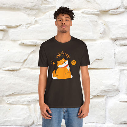 "Cat Lover" T-Shirt for Men & Women | 100% Cotton | Purrfect Gift for Cat Enthusiasts