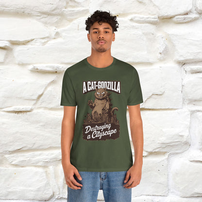 ''A Cat-Godzilla ''| CatT-Shirt | Nunu&Miao Studio