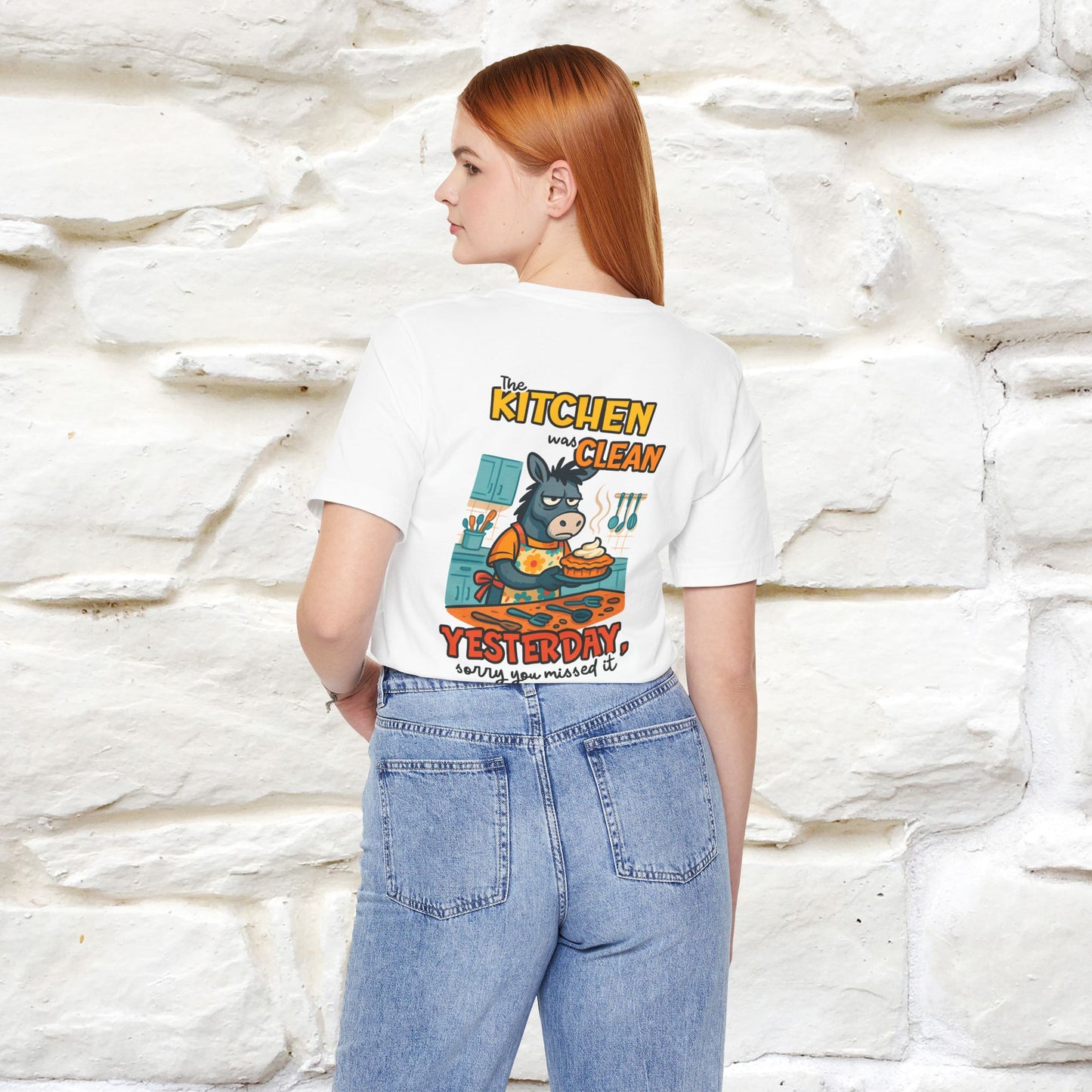 "The Kitchen Was Clean... " |Funny T-Shirt | Nunu&Miao Studio