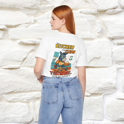 "The Kitchen Was Clean... " |Funny T-Shirt | Nunu&Miao Studio