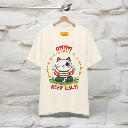 ''Ommm, Keep Calm'' Cat T-Shirt | Nunu&Miao Studio