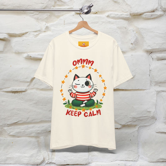 ''Ommm, Keep Calm'' Cat T-Shirt | Nunu&Miao Studio