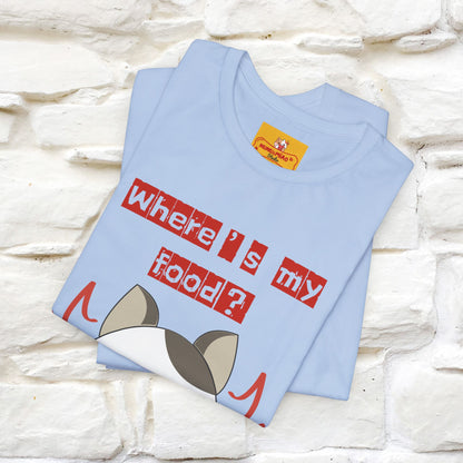 ''Where Is My ....?"  Cat T-shirt| Nunu&Miao Studio