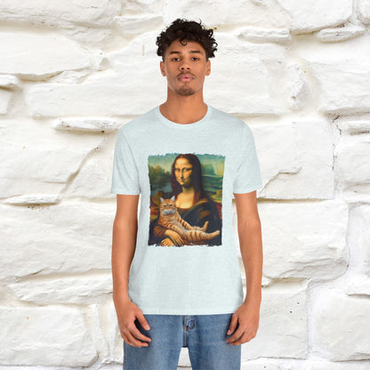 Mona Lisa’s Cat T-Shirt | Classic Art-Inspired Cat Tee for Men & Women | 100% Cotton*