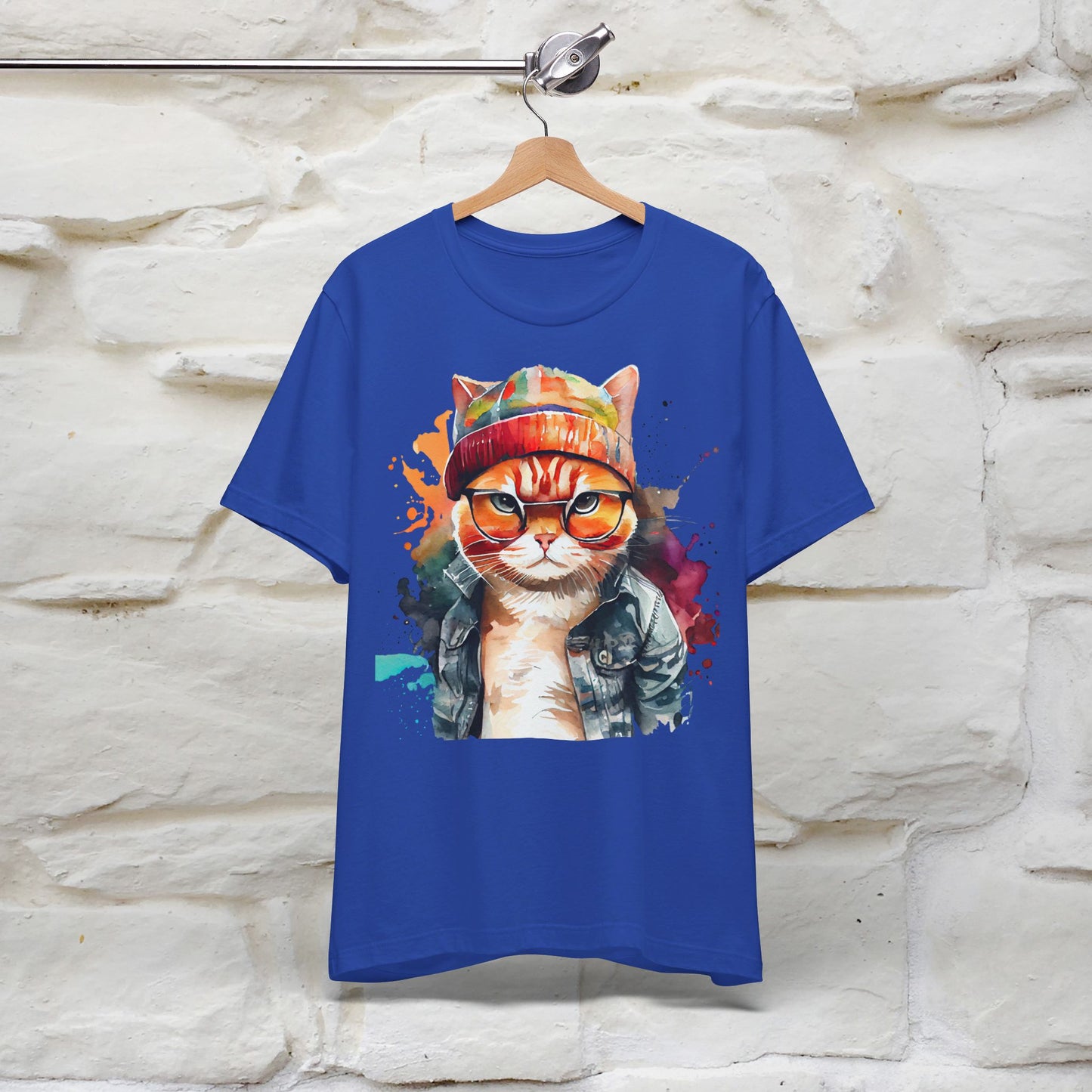 ''Don't Mess with Me Cat'' T-shirt for Man 100% Cotton. - Nunu&Miao Studio