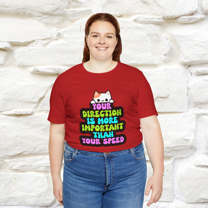 "Your Direction Is More ..." |  Cat T-shirt | Nunu&Miao Studio - Nunu&Miao Studio