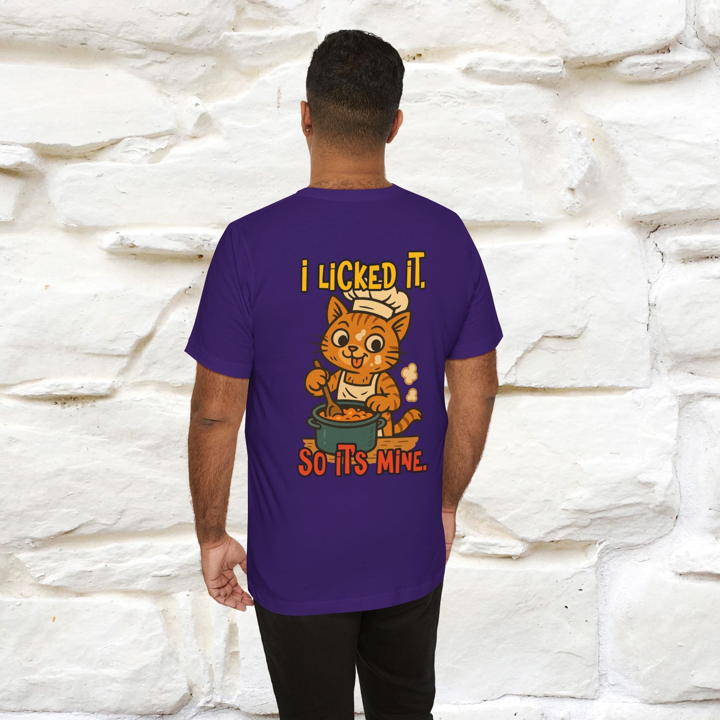 "I Licked It. It's Mine  " |Cat T-Shirt | Nunu&Miao Studio