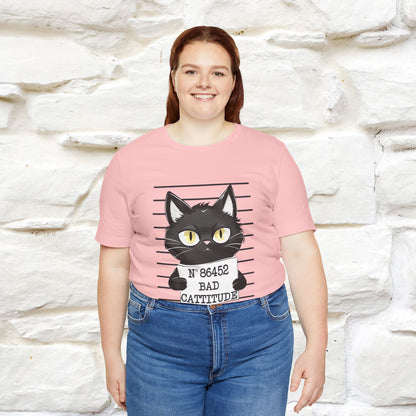 "Bad Cattitude" T-Shirt for Men & Women | 100% Cotton*