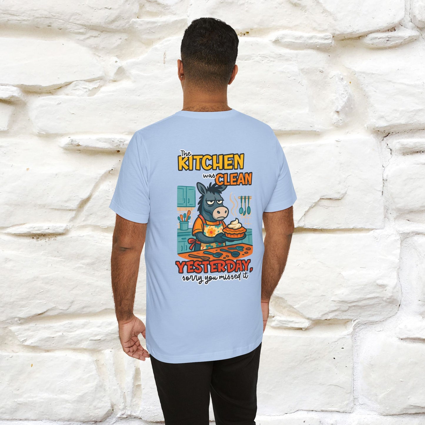 "The Kitchen Was Clean... " |Funny T-Shirt | Nunu&Miao Studio