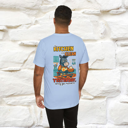 "The Kitchen Was Clean... " |Funny T-Shirt | Nunu&Miao Studio