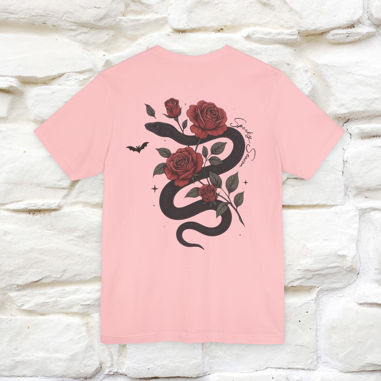 "The Rose and The Snake " Halloween T-shirt |Nunu&Miao Studio