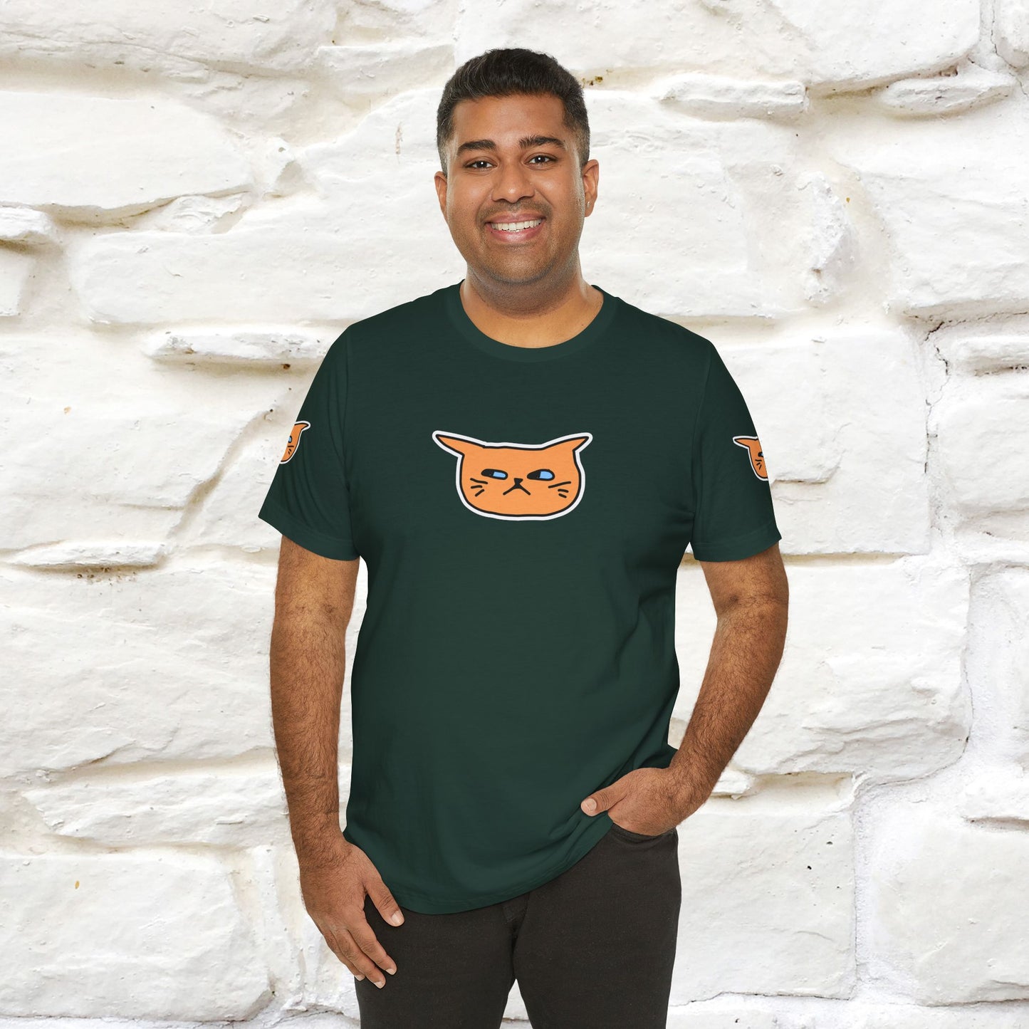 "Do something today… or tomorrow… or never." Cat T-Shirt| Front & Back Design | Nunu&Miao Studio