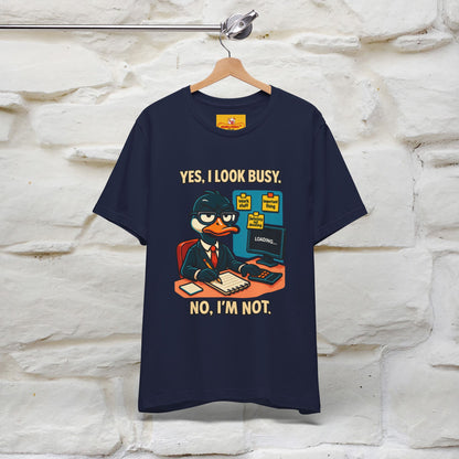 ''Yes, I Look Busy. No I'm Not.''|  Sarcastic Cat T-Shirt | Nunu&Miao Studio