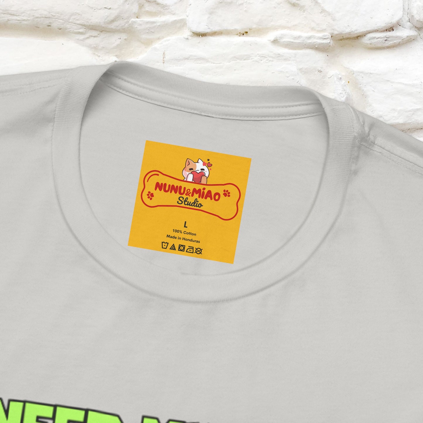 "I Need My Beer Right Meow!" Cat  T-shirt |Nunu&Miao Studio