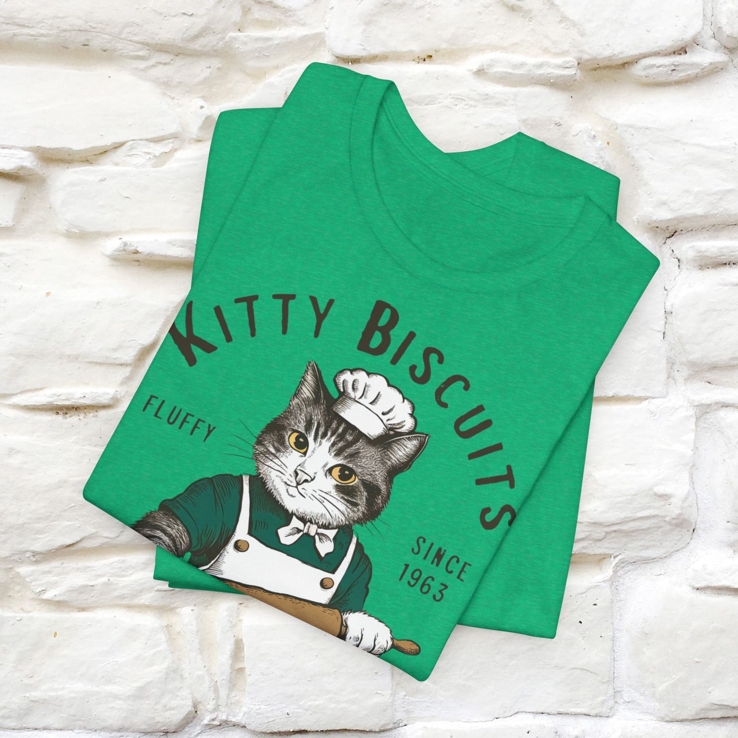 Kitty Biscuits Crunchy Joy T-Shirt | Cat Lover’s Delight for Men & Women | 100% Cotton*