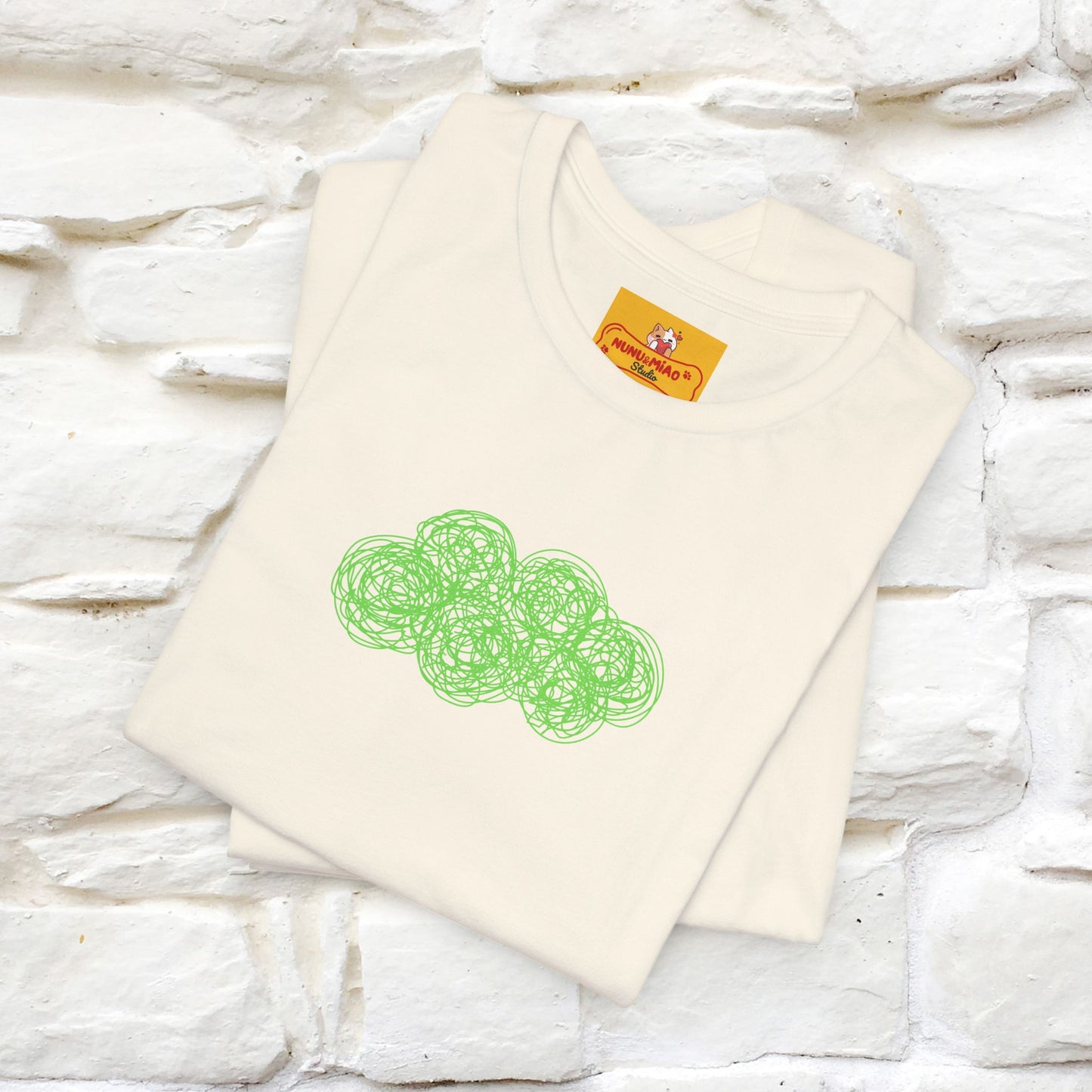 "I'm Not Messy .. " Cat T-Shirt | Front & Back Design | Nunu&Miao Studio