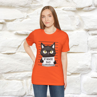 "Bad Cattitude" T-Shirt for Men & Women | 100% Cotton*