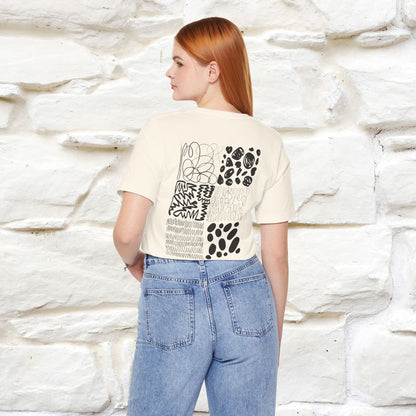 "Caos'' Cat T-Shirt Front and Back Design | Nunu&Miao Studio