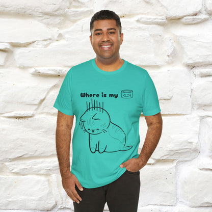 "Where Is My Tuna?" Cat T-Shirt | Nunu&Miao Studio