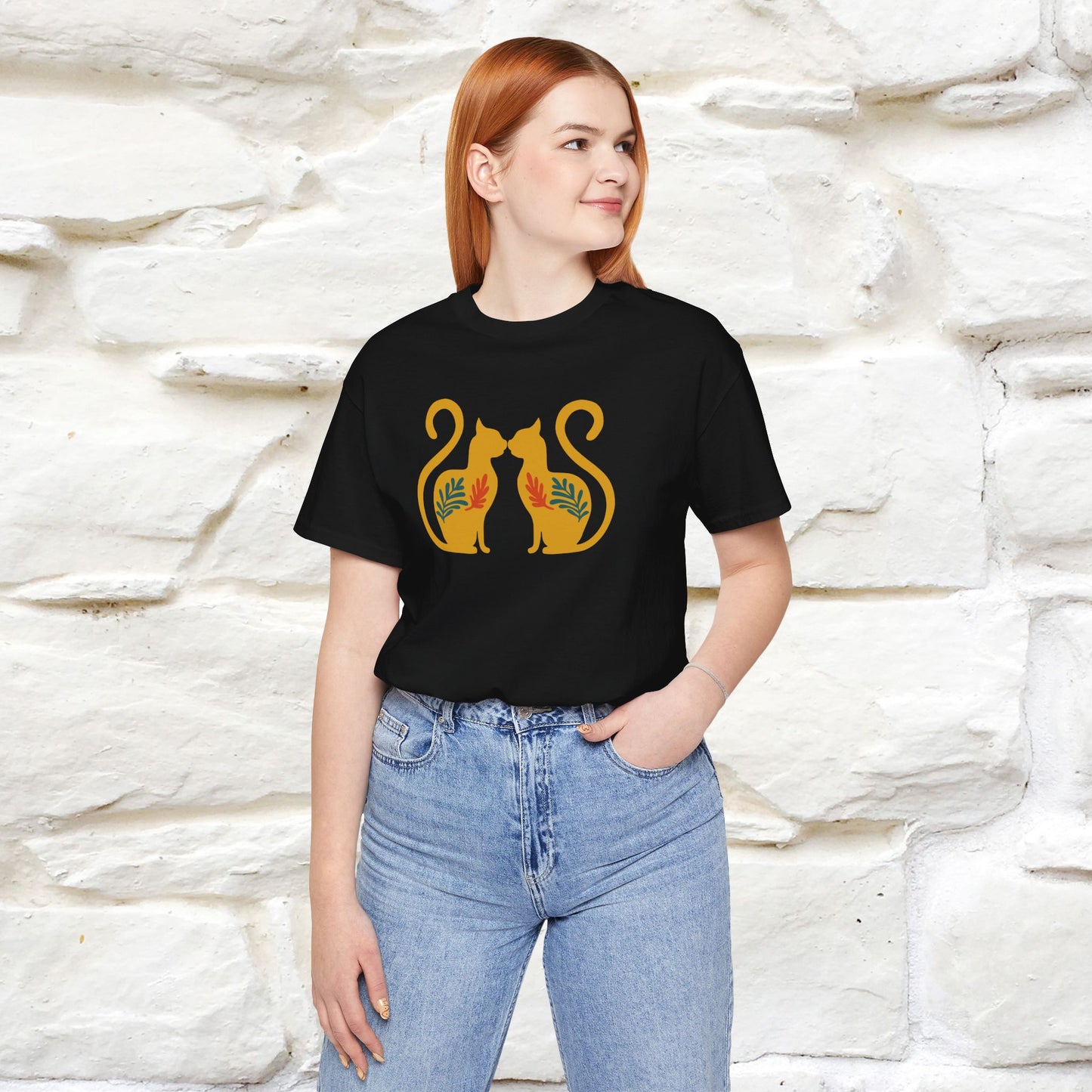 ''Power'' | Cat T-Shirt Front and Back Design | Nunu&Miao Studio